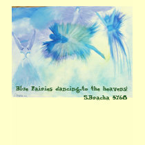 Blue Fairies danci... t-shirts