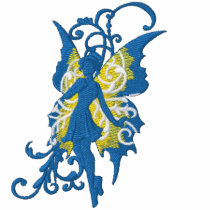 Blue Fairy embroidered shirts