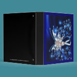 Blue Fairy Fantasy Christmas Binder
