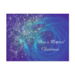 BLUE FAIRY LIGHTS POST CARDS