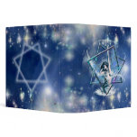 Blue Fairy Septagram 3 Ring Binder