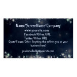 Blue Fairy Septagram Introduction/ Business Card Template