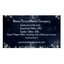 Blue Fairy Septagram Introduction/ Business Card Template