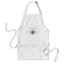 Blue Fancy Cake aprons