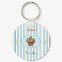Blue Fancy Cake keychains by candystore Blue Fancy Cake keychains