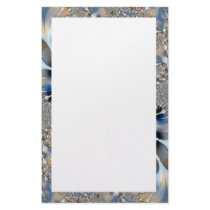 blue fantasy stationery by DonnaGrayson blue fantasy stationery