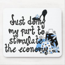 Blue Fashion Mousepad