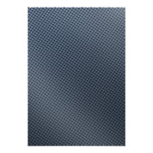 Blue Faux Carbon Fiber Patterned Custom Invitations