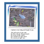 Blue Feather and Love Poem