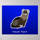 Blue Ferret Posters