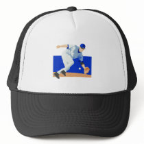 Blue Fielder Trucker Hats