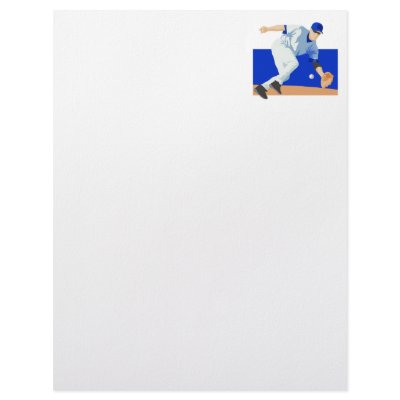 Blue Fielder Letterhead Design by justsports