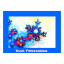 Blue Fireberries III posters