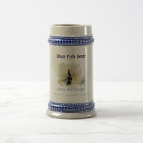 Blue Fish Beer Stein mugs
