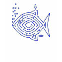 Maze - Blue Fish