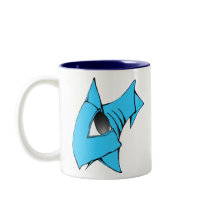 Blue Fish mugs