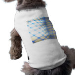 Blue Fishnet Stockings Dog Tee