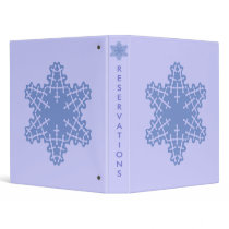 Blue Flake 6 Customizable Binder by ATotalFlake Blue Flake 6 Customizable Binder