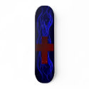 Blue Flame Cross Board skateboards