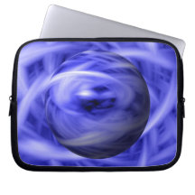 Blue Flame Laptop Sleeves