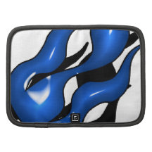 Blue Flame Mini Folio Organizers
