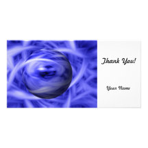 Blue Flame Picture Card
