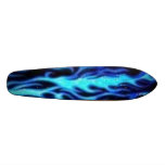 blue Flame Custom Skate Board