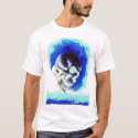 blue flame skull t-shirts by wolf_zaius blue flame skull t-shirts