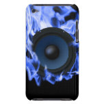 blue flame Subwoofer Case Ipod Touch Cover