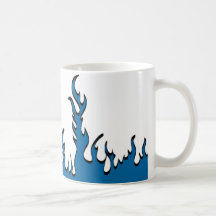 Blue Flames are hotter Mug