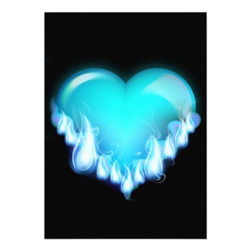 Blue-flaming-heart.png love icecold icy tough invite