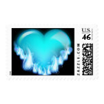 Blue-flaming-heart.png love icecold icy tough stamps