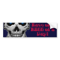 blue-flaming-skull-clipart, Have one HELL of a ... bumper stickers by CowboyEladXIII blue-flaming-skull-clipart, Have one HELL of a ... bumper stickers
