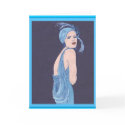 Blue Flapper cards