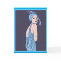 Blue Flapper cards