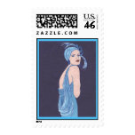 Blue Flapper Stamps