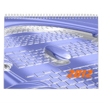 Blue flight wall calendars