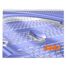 Blue flight wall calendars