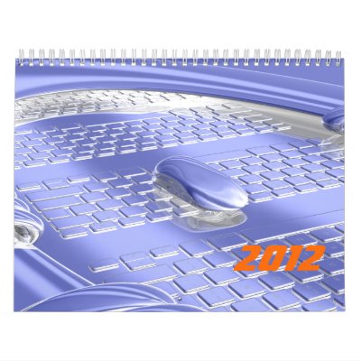 Blue flight wall calendars by Music_N_Eternity