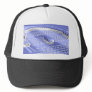 Blue flight trucker hat