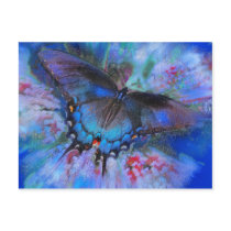 Blue Flight , postcard by GinaSignore Blue Flight , postcard