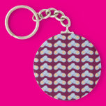 Blue Flip Flops Keychain