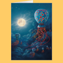 Blue Floaters Card