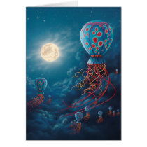 Blue Floaters Card