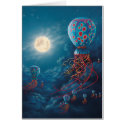 Blue Floaters Card by lynettecook Blue Floaters Card