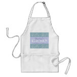 Blue Floral Pinch of Love Apron