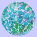Blue Floral Plate plates