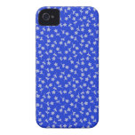 Blue Floral Sequel iPhone 4/4S Barely There Case Case-Mate iPhone 4 Cases