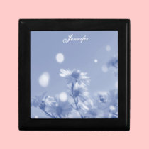 Blue Floral Tile Box gift boxes