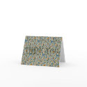 Blue Florentine Thank You cards by JuJuGarden Blue Florentine Thank You cards